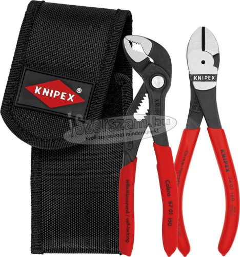 KNIPEX Fogó készlet 2 részes 7401160+8701125 övtáskában 0020 72 V02