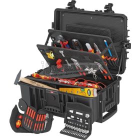   KNIPEX Szerszámkészlet Robust45 Move 63 részes, teleszkópos nyéllel Elektro 0021 37