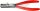 KNIPEX Huzalcsupaszító fogó, rugós, PVC nyél 160mm, d=5mm/10mm²-ig, AWG 7 1 101 160