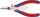 KNIPEX Huzalcsupaszító fogó, elektronikai, rugós 130mm, 0,03-1mm 1 182 130