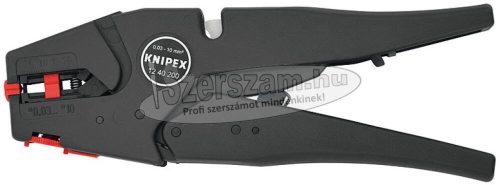 KNIPEX Önbeálló huzalcsupaszító fogó 200mm, 0,03-10mm², AWG32-7 1 240 200