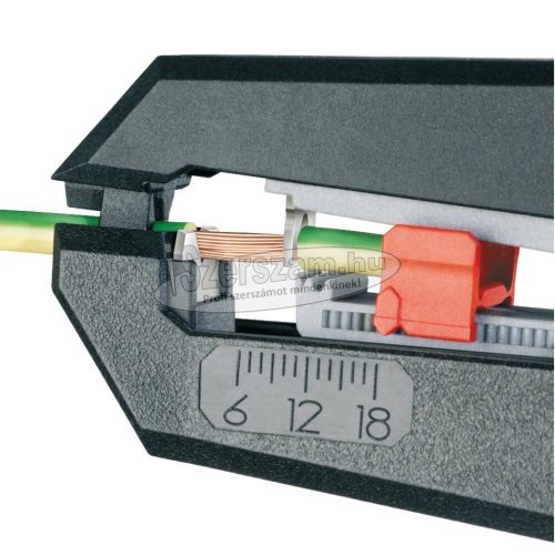 KNIPEX Önbeálló huzalcsupaszító fogó 180mm 0,2-6mm² AWG24-10 1 262 180