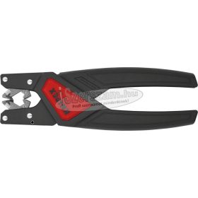   KNIPEX Önbeálló huzalcsupaszító fogó, szalagkábelhez 180mm, 0,75-2,5mm², AWG19-13 1 264 180