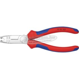   KNIPEX Univerzális kábelköpeny és huzalcsupaszító fogó 165mm, 8-13mm/1,5/2,5mm², kétkomponensű nyél 1 342 165