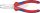 KNIPEX Univerzális kábelköpeny és huzalcsupaszító fogó 165mm, 8-13mm/1,5/2,5mm², kétkomponensű nyél 1 342 165
