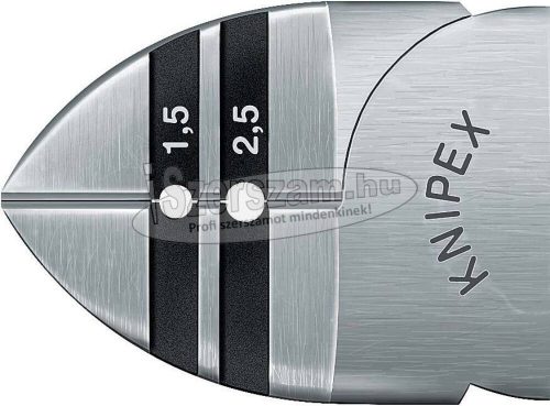 KNIPEX Szigetelt oldalcsípő fogó, kétkomponensű nyél 160mm, 1,5+2,5mm², 1000V 1 426 160
