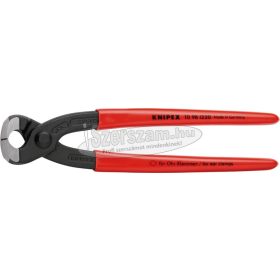   KNIPEX Tömlőbilincs szorító fogó, PVC nyél 220mm 1098 I220
