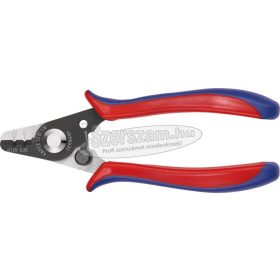   KNIPEX Optikai kábelcsupaszító fogó 100mm, 0,12-0,4mm, AWG28-18 12 82 130 SB