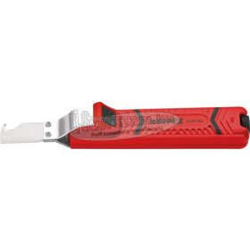   KNIPEX Kábelköpeny csupaszító kampós 165mm, d= 8-28mm 1620 165 SB