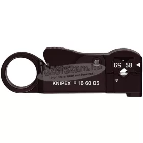 KNIPEX Kábelcsupaszító, koax kábelekhez