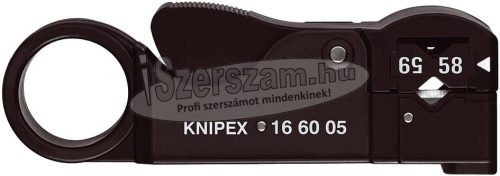 KNIPEX Kábelcsupaszító, koax kábelekhez