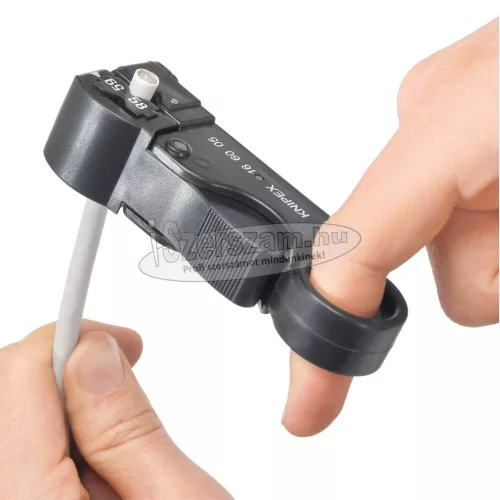 KNIPEX Kábelcsupaszító, koax kábelekhez