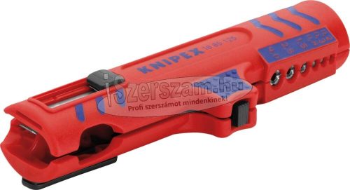 KNIPEX Kábelcsupaszító 125mm, 8,0-13mm+huzalvágóval 0,2-4mm² 1685 125SB 16 85 125 SB