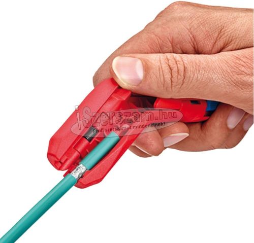 KNIPEX Kábelcsupaszító, univerzális ErgoStrip 135mm, 8,0-13mm/0,2-4mm²/UTP/STP/4,8-7,5mm JOBBOS 1695 01SB 16 95 01 SB