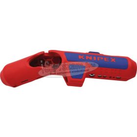   KNIPEX Kábelcsupaszító, univerzális ErgoStrip 135mm, 8,0-13mm/0,2-4mm²/UTP/STP/4,8-7,5mm BALOS 1695 02 SB