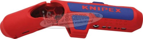 KNIPEX Kábelcsupaszító, univerzális ErgoStrip 135mm, 8,0-13mm/0,2-4mm²/UTP/STP/4,8-7,5mm BALOS 1695 02 SB