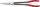 KNIPEX félkerekcsőrű fogó egyenes, extra hosszú, PVC nyél 280mm 2 871 280