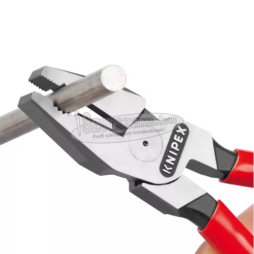 KNIPEX Egyetemes fogó erő, polírozott fej, PVC nyél 200mm 0201 200