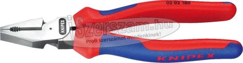 KNIPEX Egyetemes fogó erő, kétkomponensű nyél 180mm, polírozott fej 0202 180