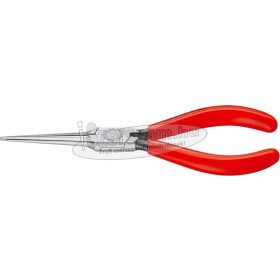   KNIPEX Laposfogó hosszúcsőrű tűhegyű, PVC nyél 160mm, polírozott fej 3 111 160