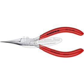   KNIPEX Laposfogó (jusztírozó), polírozott fej, PVC nyél 135mm 3 211 135