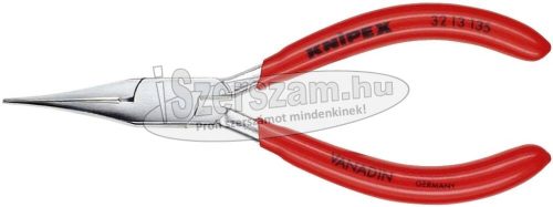 KNIPEX Laposfogó (jusztírozó), polírozott fej, PVC nyél 135mm 3 211 135