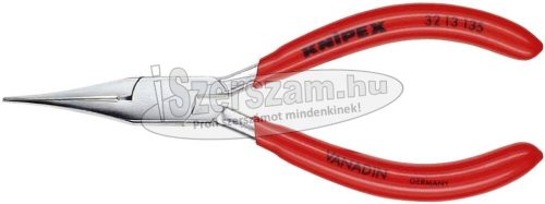 KNIPEX Laposfogó (jusztírozó), polírozott fej, PVC nyél 135mm 3 211 135