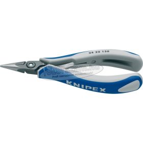  KNIPEX Elektronikai félkerekcsőrű fogó, precíziós 130mm 3 422 130