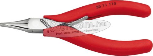 KNIPEX Elektronikai laposcsőrű fogó, PVC nyél 115mm 3 511 115