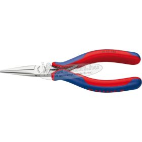   KNIPEX Elektronikai félkerekcsőrű fogó 145mm, kétkomponensű nyél 3 562 145