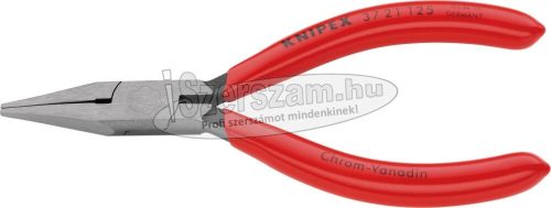 KNIPEX Finommechanikai fogó, lapos, hegyes fej, PVC nyél 125mm 3 721 125