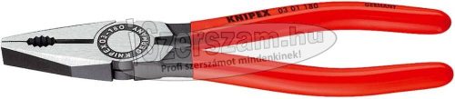 KNIPEX Egyetemes fogó, polírozott fej, PVC nyél