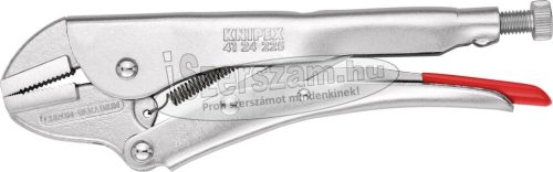 KNIPEX Önzáró fogó, (Gripp) egyenes pofa 225mm/25mm 4 124 225
