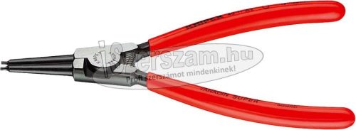 KNIPEX Seegergyűrű fogó külső-egyenes KE, polírozott fej, PVC nyél A0 140mm, 3-10mm 4611 A0