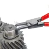 KNIPEX Seegergyűrű fogó külső-hajlított KH 90°, PVC nyél A21 170mm, 19-60mm, polírozott fej 4621 A21