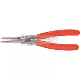   KNIPEX Seegergyűrű fogó, precíziós belső-egyenes BE, PVC nyél