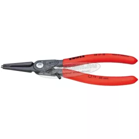   KNIPEX Seegergyűrű fogó, precíziós belső-egyenes BE, túlfeszítő határolós