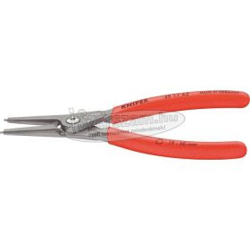   KNIPEX Seegergyűrű fogó, precíziós külső-egyenes KE, PVC nyél