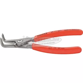   KNIPEX Seegergyűrű fogó, precíziós külső-hajlított KH 90°-os, PVC nyél