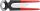 KNIPEX Harapófogó, ütőfelülettel, PVC nyél 210mm 5 101 210