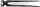 KNIPEX Patkoló fogó, hamburgi alak 300mm, fej 20mm 5 500 300