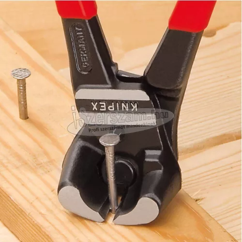 KNIPEX Csapszeg-homlokcsípő fogó, PVC nyél 200mm/1,0-6mm 6 101 200