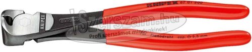 KNIPEX homlokcsípő fogó erő, polírozott, 140mm/1,5-4mm PVC nyél 6 701 140