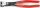 KNIPEX homlokcsípő fogó erő, polírozott, 160mm/2,0-4,5mm PVC nyél 6 701 160