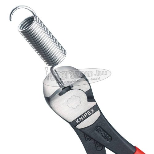 KNIPEX homlokcsípő fogó erő, polírozott, 160mm/2,0-4,5mm PVC nyél 6 701 160
