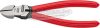 KNIPEX oldalcsípő fogó, polírozott, PVC nyél 110mm/1,2-3mm 7 001 110