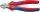KNIPEX oldalcsípő fogó polírozott, kétkomponensű nyél 180mm/2,5-4mm 7 002 180