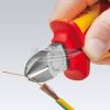 KNIPEX Szigetelt oldalcsípő fogó, kétkomponensű nyél 1000V