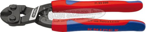 KNIPEX Kompakt csapszegvágó, CoBolt, kétkomponensű nyél 200mm/3,6-6mm 7 102 200