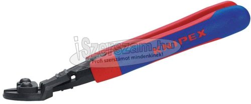 KNIPEX Kompakt csapszegvágó, CoBolt, kétkomponensű nyél Form2 200mm/3,6-6mm, rugóval 7 122 200